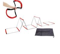 The Exercise Ladders for Agility Training, the Ladder 'Training on the Ground - Speed Trainer Portable Basketball Ladder, Football Training Equipment for Reusable Speed Training for Men