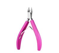 The Exfoliating Nail Clipper Trimming And Care Tool Is Ergonomically Designed With A Non Slip Grip That Is Easy To Use Comfortable And Clean(Rose red)