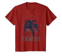 The Exorcist: Believer Katherine and Angela T-Shirt, Youth, Cranberry Red, Small