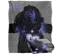 THE EXORCIST Blanket, 152 x 127 cm Regan Collage Poster Silky Touch Super Soft Throw Blanket