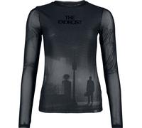 The Exorcist by Killstar Long-sleeved Top Long-sleeve Shirt black grey 3XL