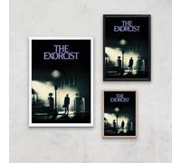 The Exorcist Giclee Art Print - A2 - White Frame