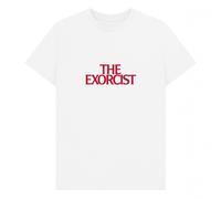 The Exorcist Men's Title T-Shirt in White | Size: 2XL The Exorcist White 2XL