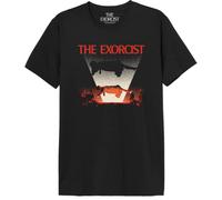 The Exorcist Men's Uxexormts001 T-Shirt, Black, M