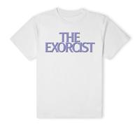 The Exorcist Official Logo Unisex T-Shirt in White | Size: 2XL The Exorcist White 2XL