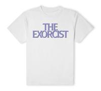 The Exorcist Official Logo Unisex T-Shirt in White | Size: Medium The Exorcist White M