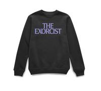 The Exorcist Official Logo Women's Sweatshirt in Black | Size: Small The Exorcist Black S