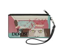 The Exorcist Wallet, Zip Pouch, The Exorcist Im Not Regan Elevation Pose and Face Art, Canvas