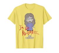 The Exorcist What an Excellent Day T-Shirt, Men, Lemon Yellow, XX-Large