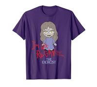 The Exorcist What an Excellent Day T-Shirt, Men, Purple, Small