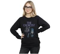 The Exorcist Women's Distressed Steps Sweatshirt in Black | Size: XL The Exorcist Black XL