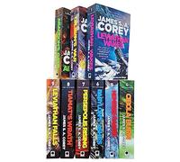 The Expanse Series 9 Books Collection by James S A Corey (Leviathan Wakes, Calibans War, Abaddons Gate, Cibola Burn, Nemesis Games, Babylons Ashes, Persepolis Rising, Tiamats Wrath, Leviathan Falls)