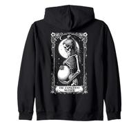 The Expectant Mother Gothic Pregnancy Macabre Halloween Zip Hoodie