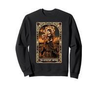 The Expectant Mother Tarot Card Black Cats Witch Sweatshirt