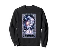 The Expectant Mother Tarot Card Cosmic Butterflies Sweatshirt