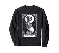 The Expectant Mother Vintage Tarot Pregnancy Halloween Party Sweatshirt