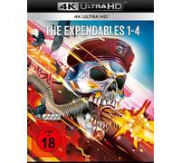 The Expendables 1-4 (4K Ultra HD) (4K UHD Blu-ray) Sylvester Stallone