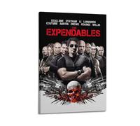 The Expendables Poster Wall Art Aesthetic Cover Poster Design Painting for Living Room Bed Room 12x18inch(30x45cm) Frame-style
