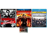 The Expendables Triple Feature One 1 Two 2 Three 3 Sylvester Stallone Jason Statham 3 Blu Ray Widescreen Set Includes Movie Set Glossy Print Art Card