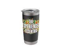 The Experienced Eccentric Funny Retro Humor for Family Group Stainless Steel Insulated Tumbler