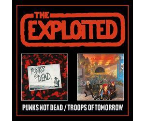 The Exploited 'Punk's Not Dead'/'Troops Of Tomorrow' CD Deluxe Digipack NEW