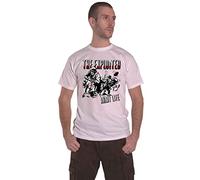 The Exploited T Shirt Army Life Band Logo Official Mens White XL