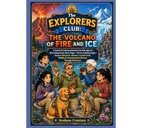 The Explorers Club: The Volcano of Fire and Ice: A Comic & Coloring Adventure for Kids Ages 8+ | 40 Exciting Comic Story Pages + 40 Fun Coloring Pages ... & Amazing Earth Science Through Adventure