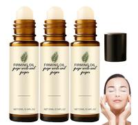 The Express Anti-Wrinkle - Instant Lifting Effect, Firming Anti-Aging Hydrating Roll-On Eye Serum 10ml, Eye Essence Oil Massage Ball to Improve Eye Bags Dark Circles & Puffiness (3Pcs)