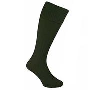 The Express Hats Company Mens 65% Wool Blend Traditional Long Hose Kilt Socks (Khaki)