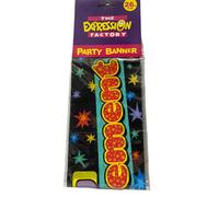 The Expressions Factory Foil Retirement Banner Multicoloured (One Size)