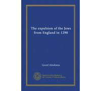 The expulsion of the Jews from England in 1290
