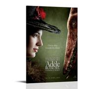 The Extraordinary Adventures of Adèle Blanc-Sec Modern Ultra Clear Wall Decor Prints Decorative Posters Exquisite Art Decoration Suitable for Office Living Room And RoomFrame-style20x30inch(50x75cm)