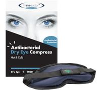 The Eye Doctor Essential Heated Eye Mask - Warm Eye Compress for Dry Eyes, Blepharitis and MGD Treatment - Safe to Heat Mask in a Microwave and Features Sterileyes Antibacterial Patented Solution