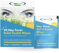 The Eye Doctor Hayfever Relief Eyelid Wipes 20 Pack