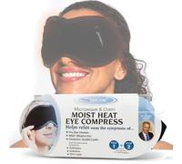 The Eye Doctor Heated Eye Mask - Hot Eye Compress for Dry Eye, Blepharitis and MGD. Featuring a Removable and Washable Cover. Suitable to Heat in Microwave and Oven