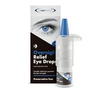 The Eye Doctor Overnight Relief Eye Drops - Ultra Dry Eye Treatment with 0.4% Hyaluronic Acid, Alpha Lipoic Acid & Vitamin E - Preservative-Free, Long-Lasting Moisture for Night & Day