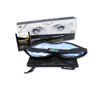 The Eye Doctor Premium Heated Dry Eye Mask - Warm Eye Compress for Dry Eyes, Blepharitis and MGD Treatment - Safe to Heat Mask in a Microwave and Features Sterileyes Antibacterial Patented Solution