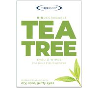 The Eye Doctor Tea Tree Eyelid Wipes - 40x Single Use Tea Tree Eye Wipes - Suitable for Sensitive Eyes, Dry Eyes, Blepharitis, MGD &