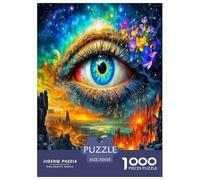 The Eye of God1000 Pieces Jigsaw Puzzles for Adults And Kids Educational Games FantasyFun And Challenging for Home Decoration Great Gift Idea70x50cm/1000pcs