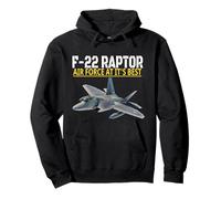 The F-22 Raptor. Air Force aviation at its best. Pullover Hoodie