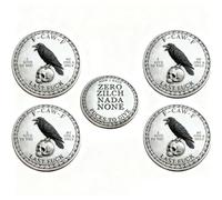 The F-CAW-F Coin, Token of Freedom and Humor, Premium 2 Inch Metal Attitude Raven Design Collectible Coin for Letting Go, Motivation, and Moving On(5)