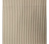 The Fabric Guys 100% Premium Cotton Canvas Ticking Fabric Stripes Printed 45" Wide 1 Metre Length (Cream & Pale)