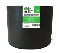 The Fabric Pot Hydroponics Fabric Pot Breathable Pots Container Grow Bag Plant Litre UK (2L, Black Round)