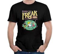The Fabulous Furry Freak Brothers Logo Men's T-Shirt Size Black