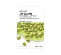 The Face Shop - Real Nature - Mung Bean Face Mask Sheet - leaves skin clear and radiant (1 pack - 20 g)