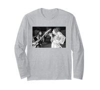 The Faces Ronnie Wood & Rod Stewart Reading Festival 1972 Long Sleeve T-Shirt