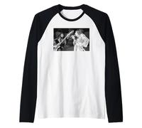 The Faces Ronnie Wood & Rod Stewart Reading Festival 1972 Raglan Baseball Tee