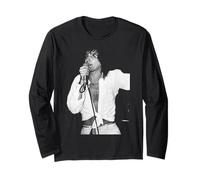 The Faces Singer Rod Stewart Solo Show 1976 Long Sleeve T-Shirt