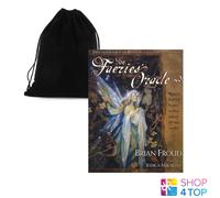 THE FAERIES ORACLE CARDS AND BAG DECK BOOK ATRIA BOOKS ESOTERIC BRIAN FROUD NEW