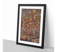 The Fairy Feller'S Master Stroke By Richard Dadd Framed Print Black A3 | Wall Art, Ready to Hang, Satin Fine Art Paper, Fade-Resistant Inks, Acrylic Glazing, Securely Packaged, Made in the UK